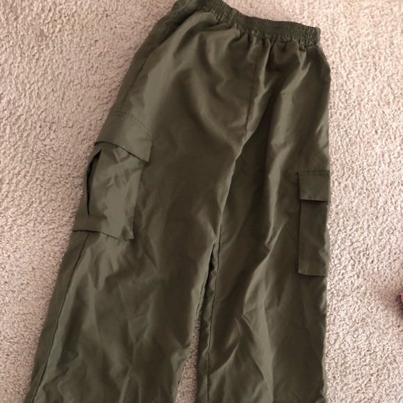 Green cargo pants - Picture 3 of 4